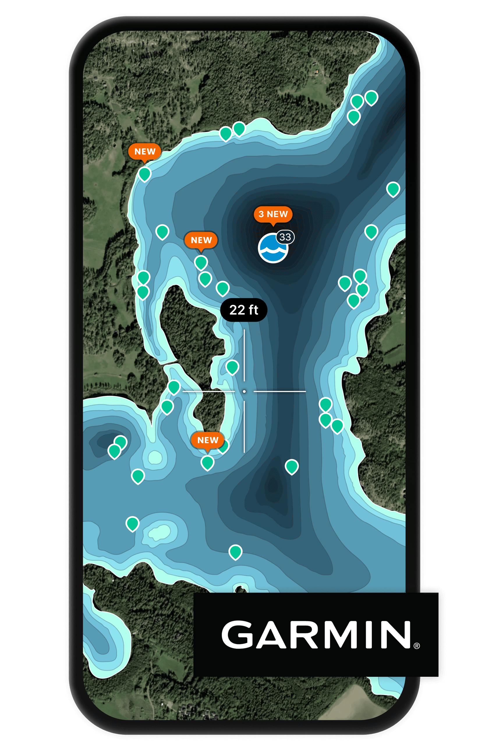 Garmin depth maps - App feature preview