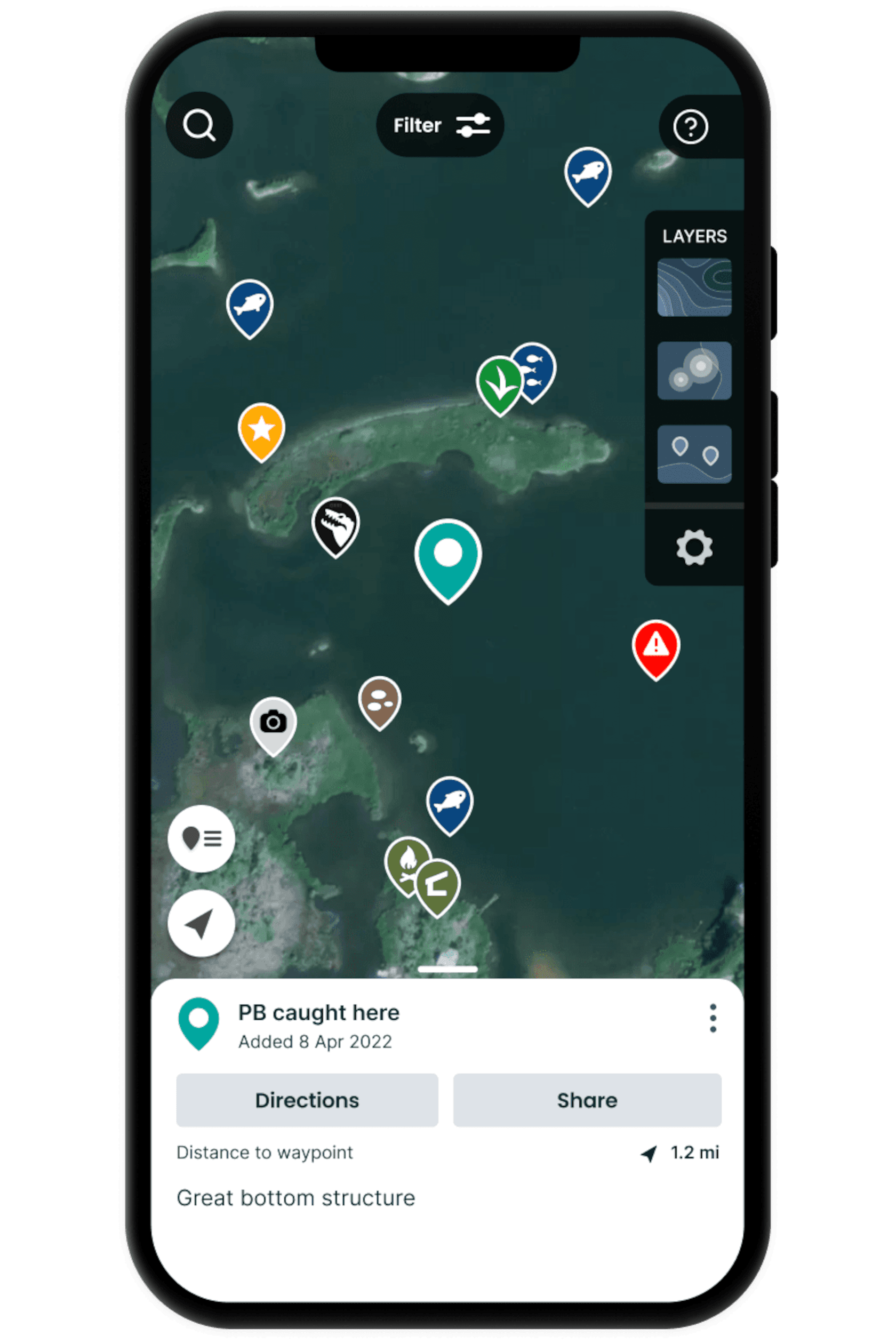 Private waypoints - App feature preview