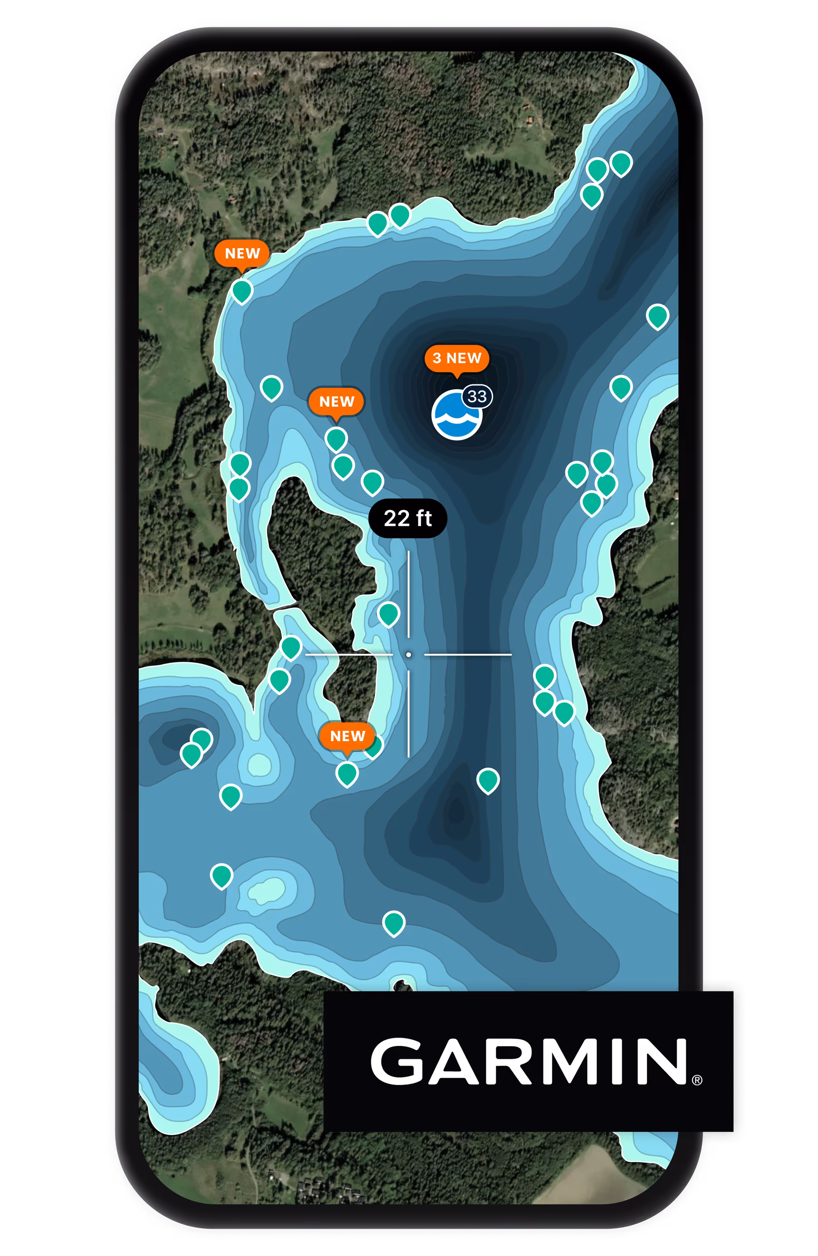 Garmin depth maps - App feature preview